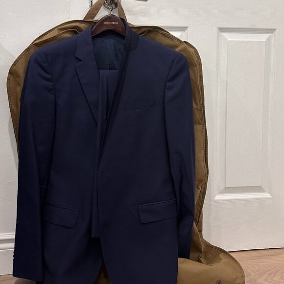 HUGO BOSS REDA SUPER 110 SUIT AND PANTS - Picture 1 of 2